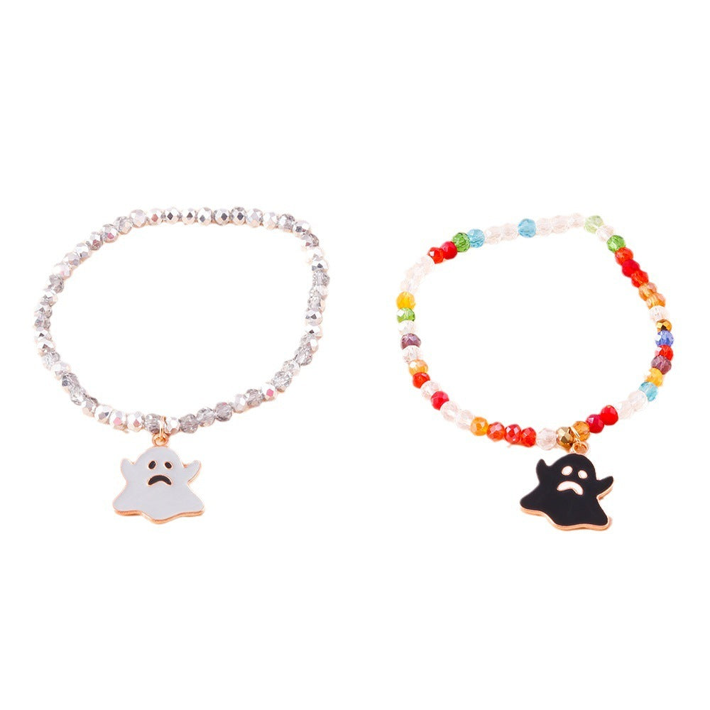 OMNI™ Halloween Ghost Beaded Bracelet Set