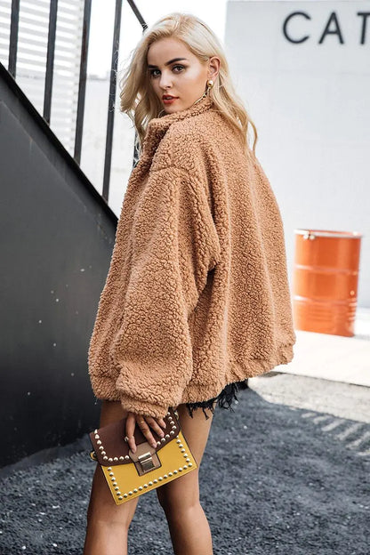 OMNI™ Oversized Faux Fur Jacket