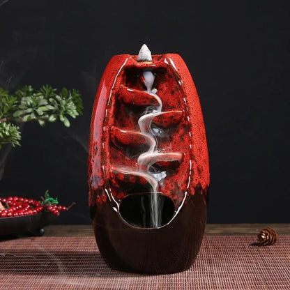 OMNI™ Ceramic Waterfall Incense Burner