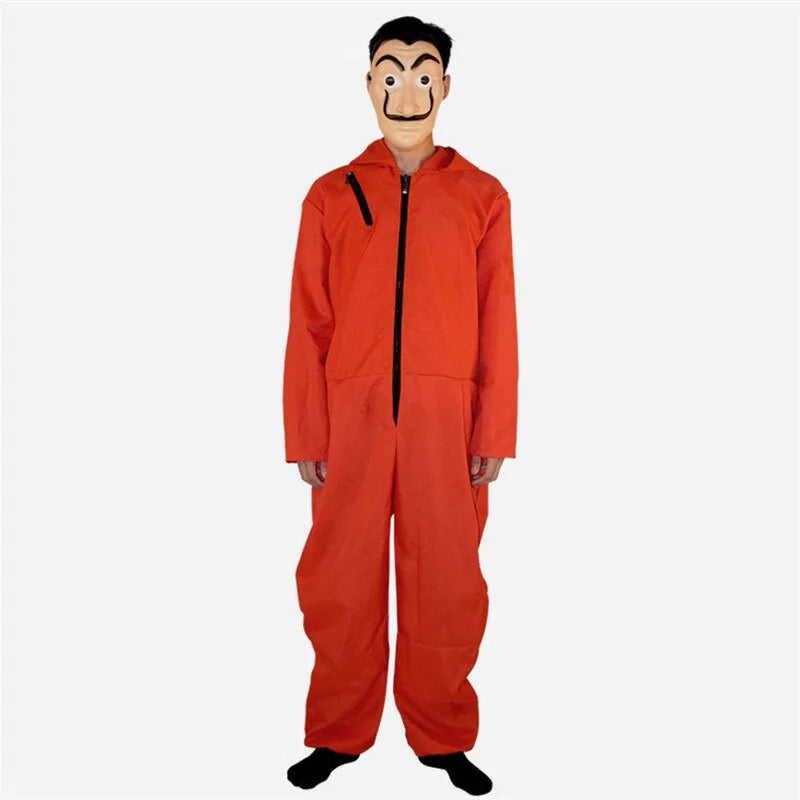 OMNI™ Money Heist Unisex Halloween Costume & Face Mask