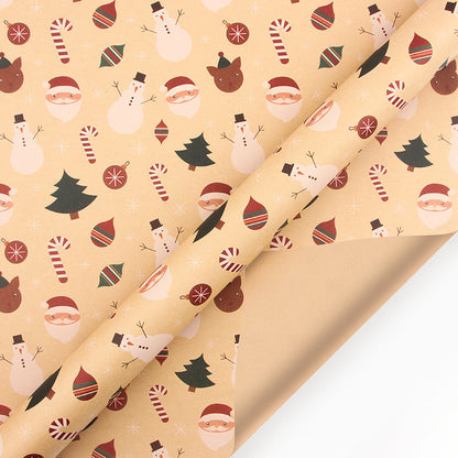 OMNI™ Vintage Style Christmas Wrapping Paper