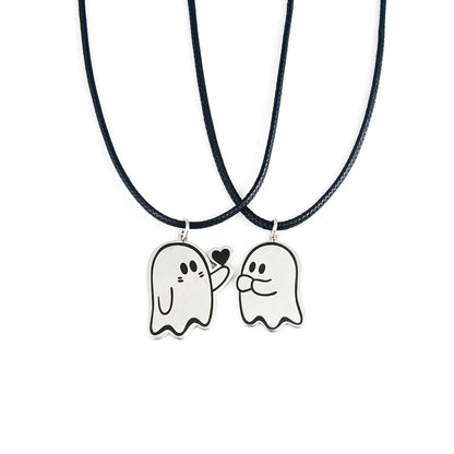 OMNI™ Halloween Cute Love Ghost Couples Necklace