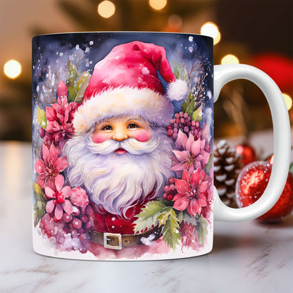 OMNI™ 3D Santa Claus Christmas Themed Ceramic Mug