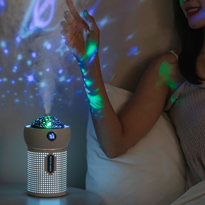 OMNI™ USB Rechargeable 3 in 1 Rotating Space Projector