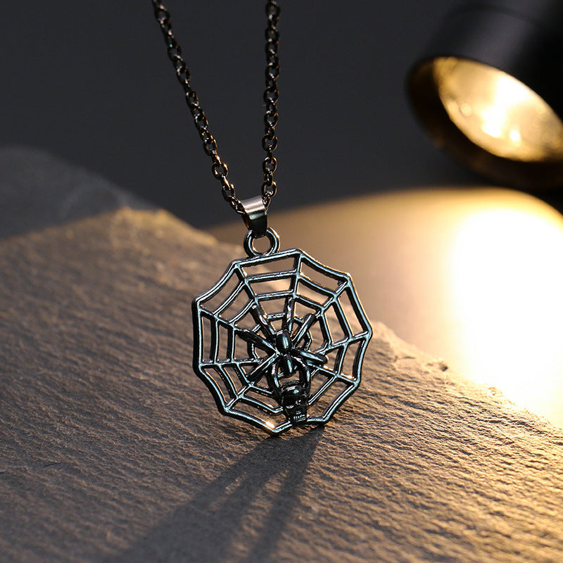 OMNI™ Hanging Skeleton Halloween Pendant Necklace