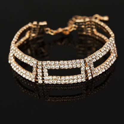 OMNI™ Women's Water Diamond Gold Electroplated  Bracelet