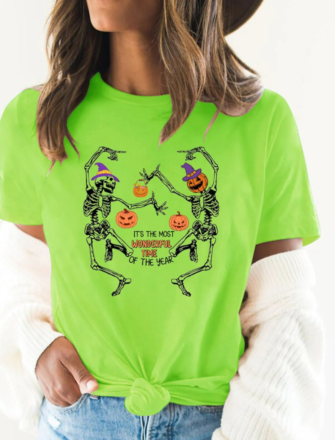 OMNI™ It's The Most Wonderful Time Of The Year Halloween Women's Short Sleeved T-shirt