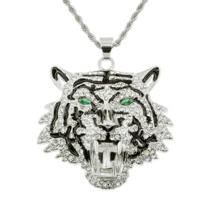 OMNI™ Tiger Crystal Pendant Necklace