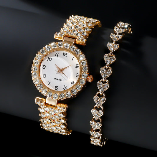 OMNI™ Women's Luxury 2 Piece Bracelet and Watch Set