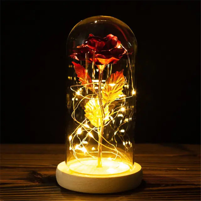 OMNI™ LED Enchanted Galaxy Rose Night Light