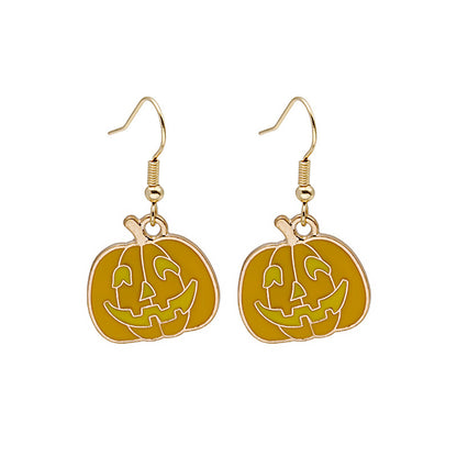 OMNI™ Spooky Pumpkin Halloween Earrings