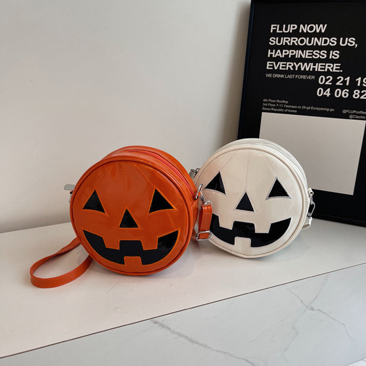 OMNI™ Jack O'Lantern Grin Round Crossbody Bag