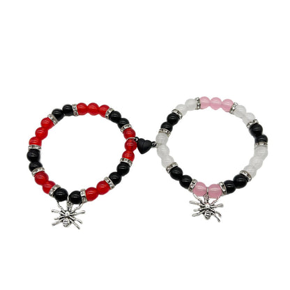 OMNI™ Halloween Themed Beaded Couple Bracelet