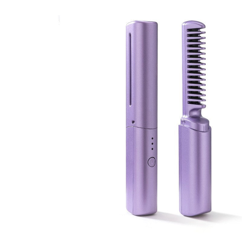 OMNI™ Portable Wireless Heated Hair Straightener Comb