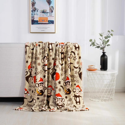 OMNI™ Double-sided Christmas Flannel Blanket