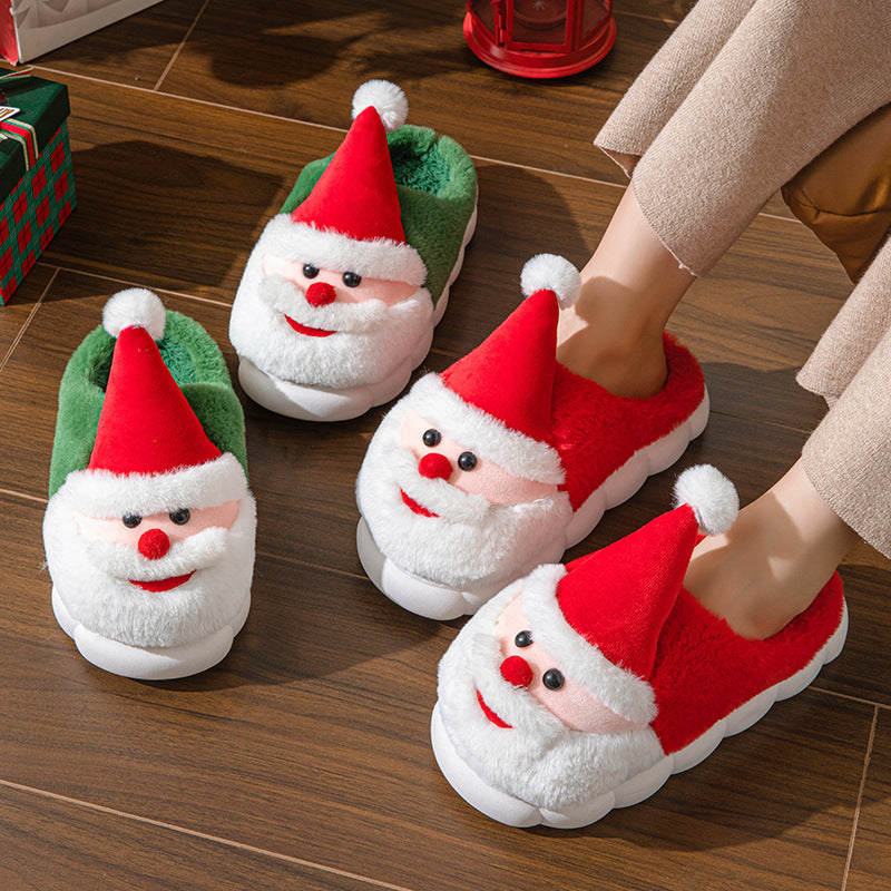 OMNI™ 3D Plush Unisex Santa Claus Thick-soled Non-slip Slippers