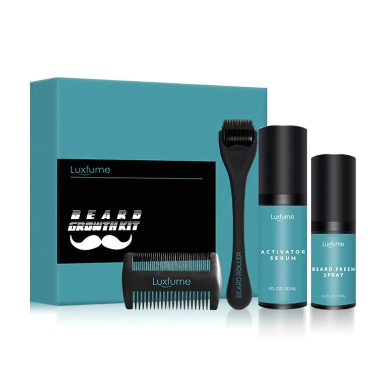 OMNI™ Men's 4-Piece Beard Growth Kit