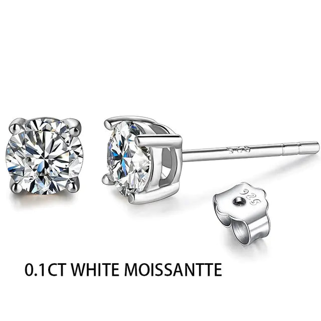 OMNI™ 2CT Moissanite 925 Silver Stud Earring