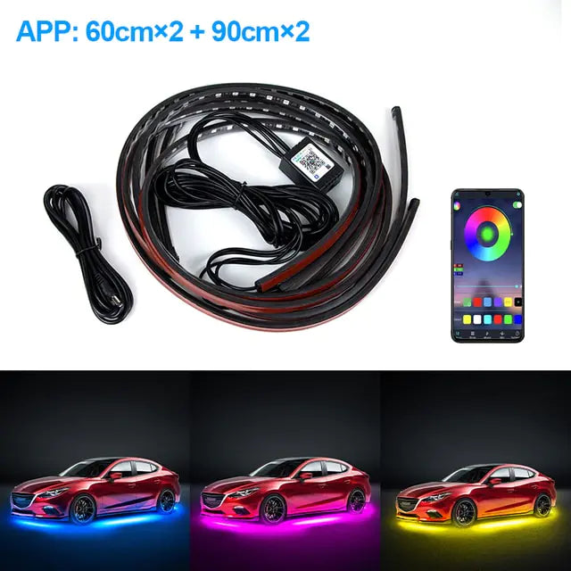 OMNI™ 4 PC RGB Car Underglow