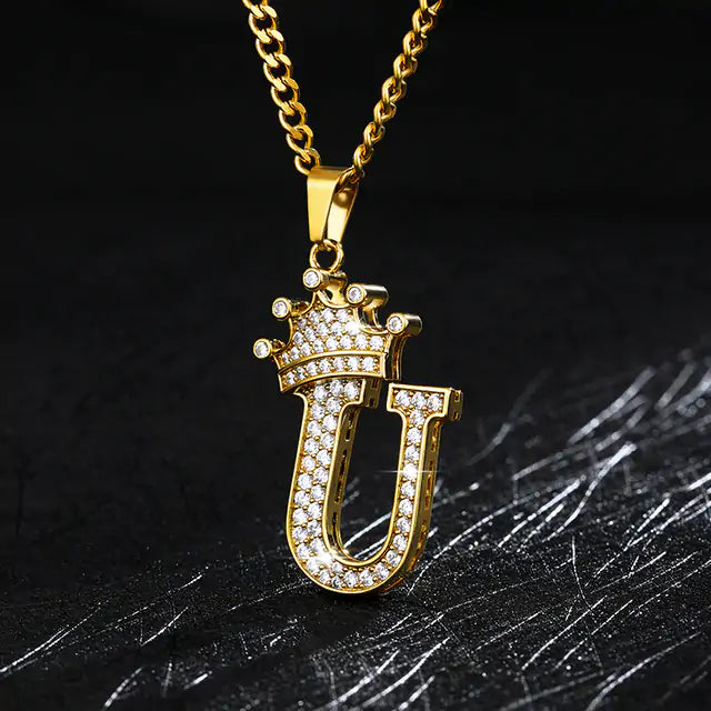 OMNI™ Zircon Alphabet Necklace