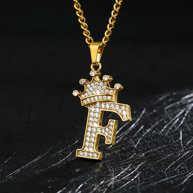 OMNI™ Zircon Alphabet Necklace