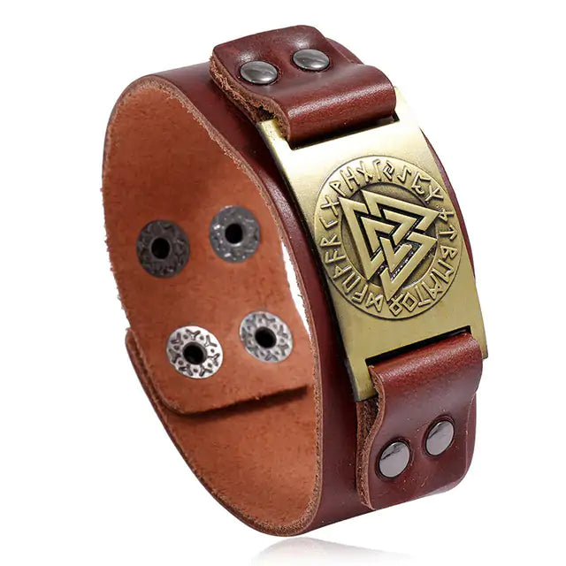 OMNI™ Nordic Style Leather Bracelet