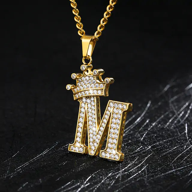 OMNI™ Zircon Alphabet Necklace