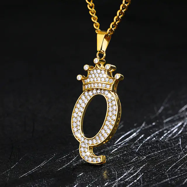 OMNI™ Zircon Alphabet Necklace