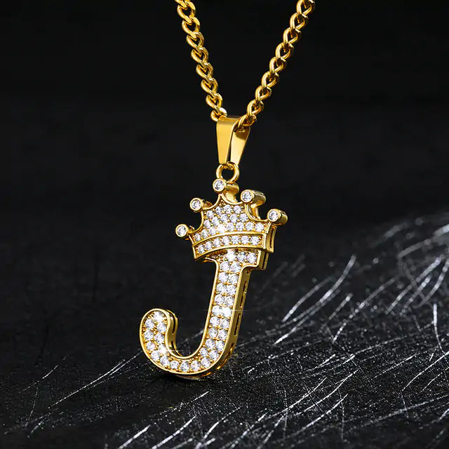 OMNI™ Zircon Alphabet Necklace