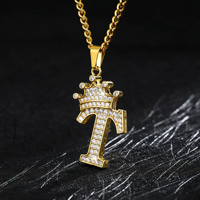 OMNI™ Zircon Alphabet Necklace