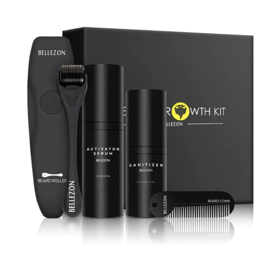 OMNI™ Men's 4-Piece Beard Growth Kit