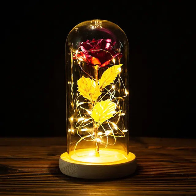 OMNI™ LED Enchanted Galaxy Rose Night Light