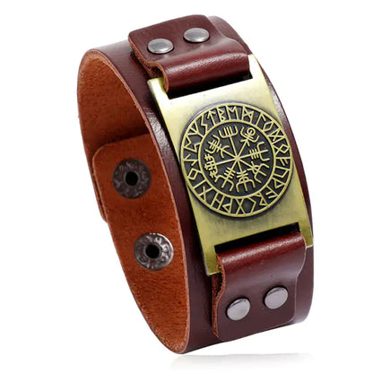 OMNI™ Nordic Style Leather Bracelet