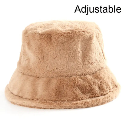 OMNI™ Winter Faux Fur Fluffy Bucket Hat