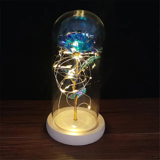 OMNI™ LED Enchanted Galaxy Rose Night Light