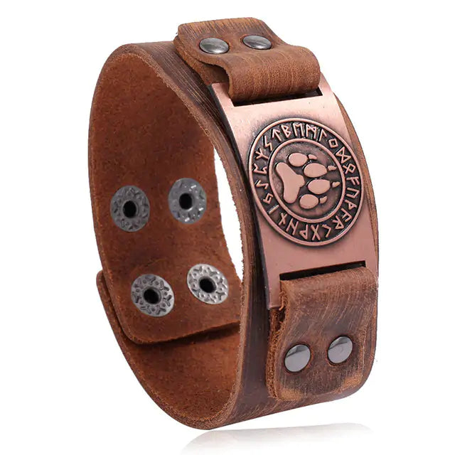 OMNI™ Nordic Style Leather Bracelet