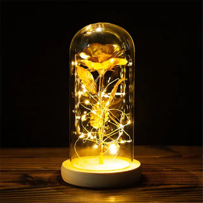 OMNI™ LED Enchanted Galaxy Rose Night Light