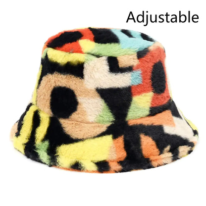 OMNI™ Winter Faux Fur Fluffy Bucket Hat