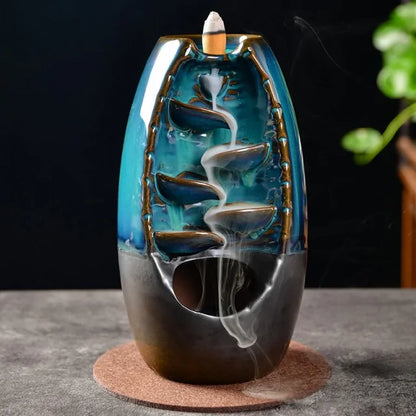 OMNI™ Ceramic Waterfall Incense Burner