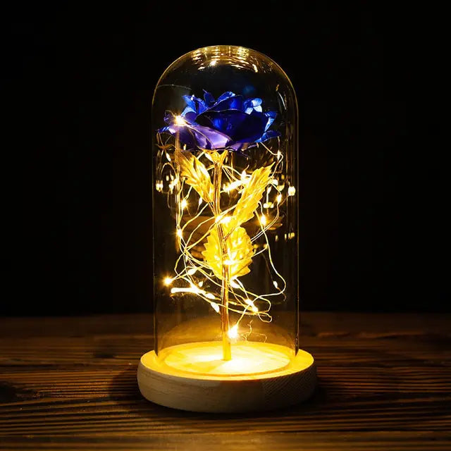 OMNI™ LED Enchanted Galaxy Rose Night Light