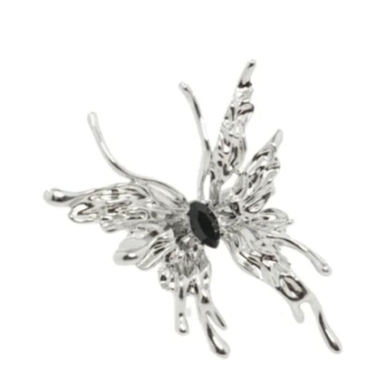 OMNI™ 925 Silver Sweet Cool Metal Butterfly Ring