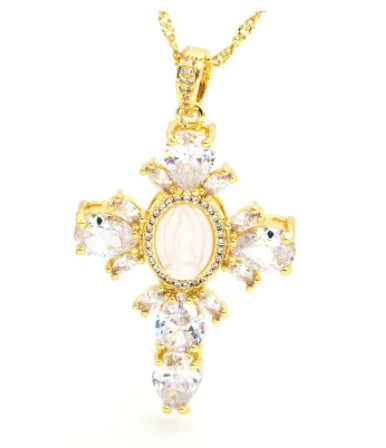 OMNI™ Crystal Cross Necklace