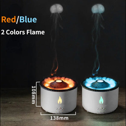 OMNI™ Essential Oil Diffuser and Air Humidifier with Smoke Ring Night Lamp