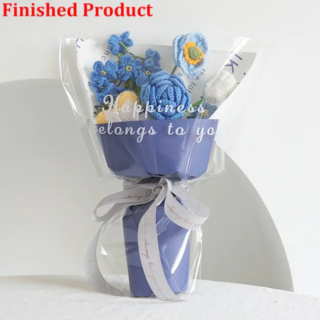 OMNI™ Hand-Woven Home Decor Fake Flowers Bouquet