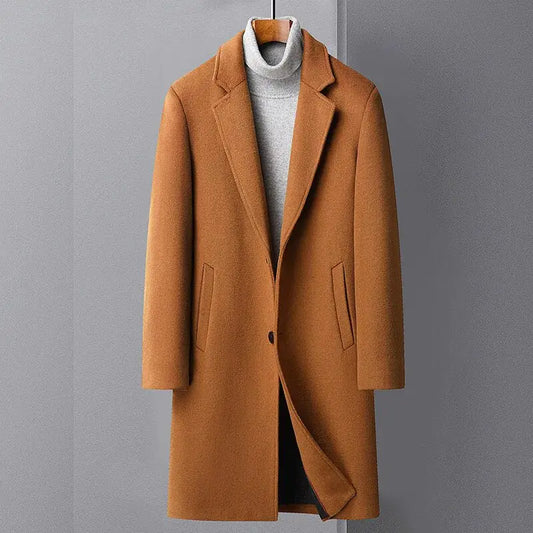 OMNI™ Men's Wool Trench Coat