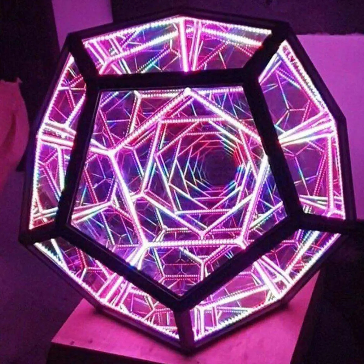 OMNI™ Infinite Dodecahedron Color Art Light