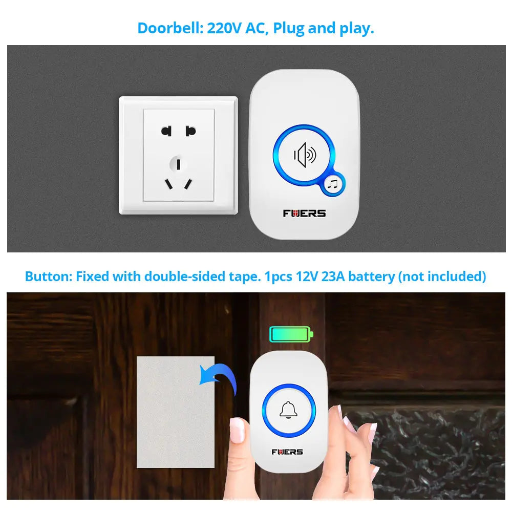 OMNI™ Waterproof Smart Wireless Doorbell