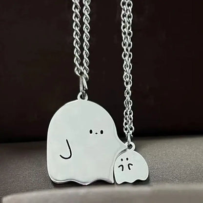 OMNI™ Cute Ghost Duo Couples Necklaces