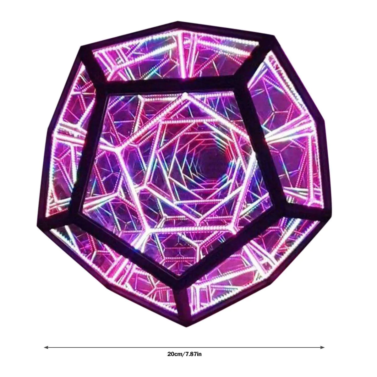 OMNI™ Infinite Dodecahedron Color Art Light