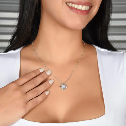 OMNI™ 14K White Gold Daughter's Love Necklace